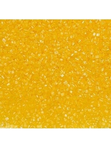 udanewypieki Křišťály Cukrové Cukrový Posyp žluté 20 g