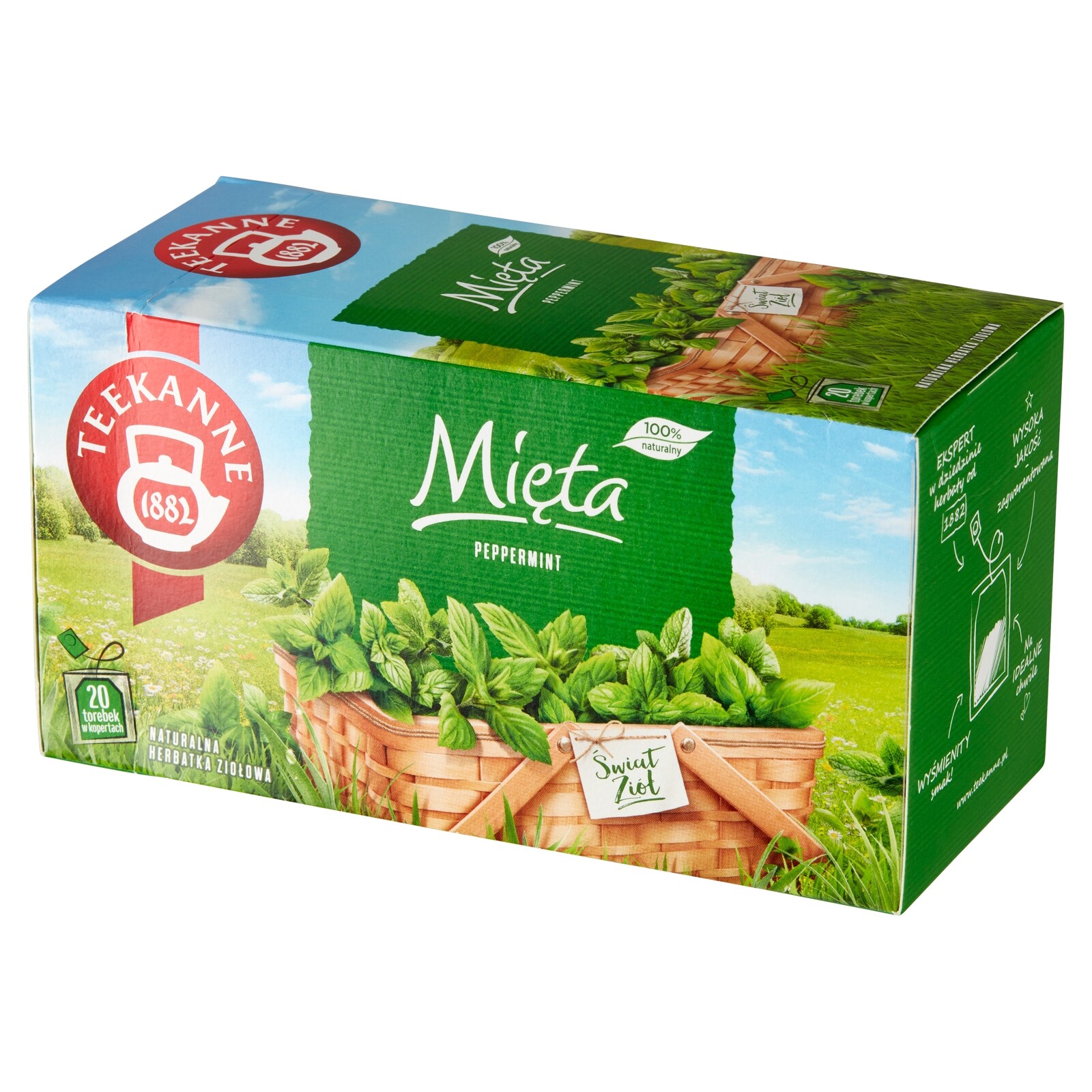 Teekanne Čaj Máta 20 x 1,5 g