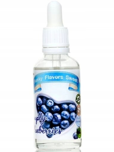 Aroma Sweet Simply Blueberries sladké borůvkové bobule 50 ml Funky