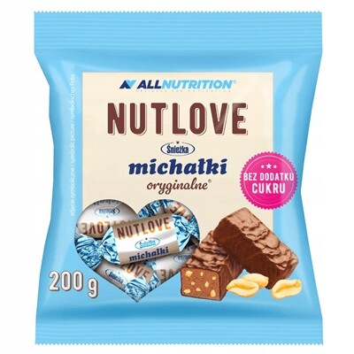 3x Allnutrition Nutlove Fit Michałki originální bez přidaného cukru 200 g