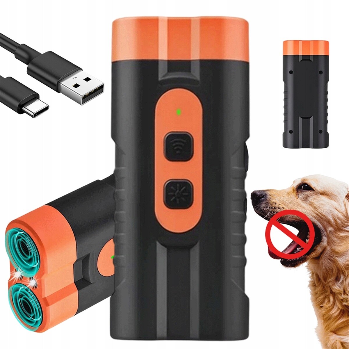 Ultrazvukové štěkání Ultrazvukový 15-40 kHz trenér pro velké