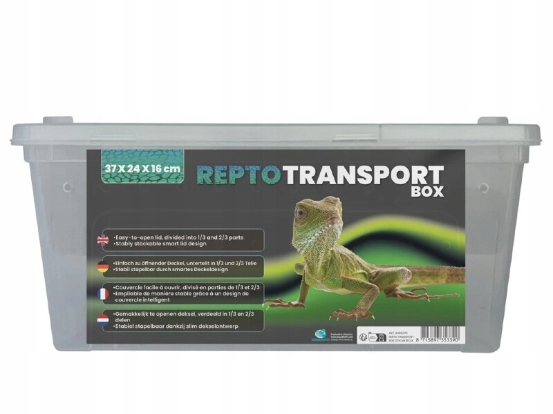 Faunarium Chovatelská nádoba pro plazy a bezobratlé 37x24x16 cm