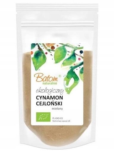 6 x Batom Cejlonská skořice mletá Ekologická Bio 40 g Batom