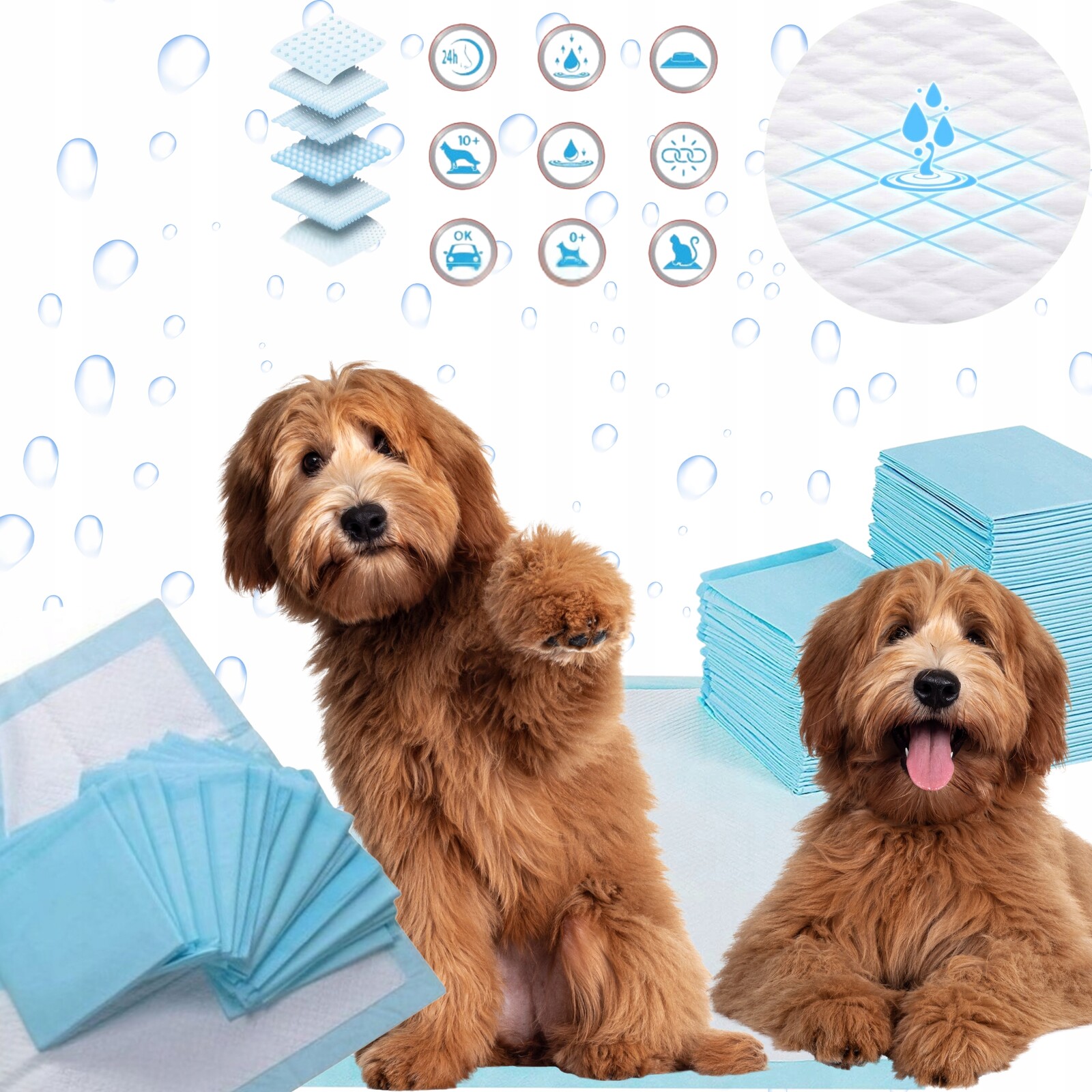 Absorpční Podložky Pro Psa Na Přebalování 60x90 300 ks