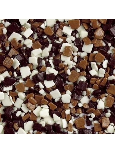 udanewypieki Čokoládový Posyp Plátky Lesklá čokoláda