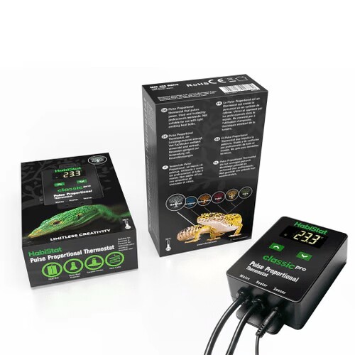 HabiStat Pulzní termostat CPulse Proportional černý 450 Watt