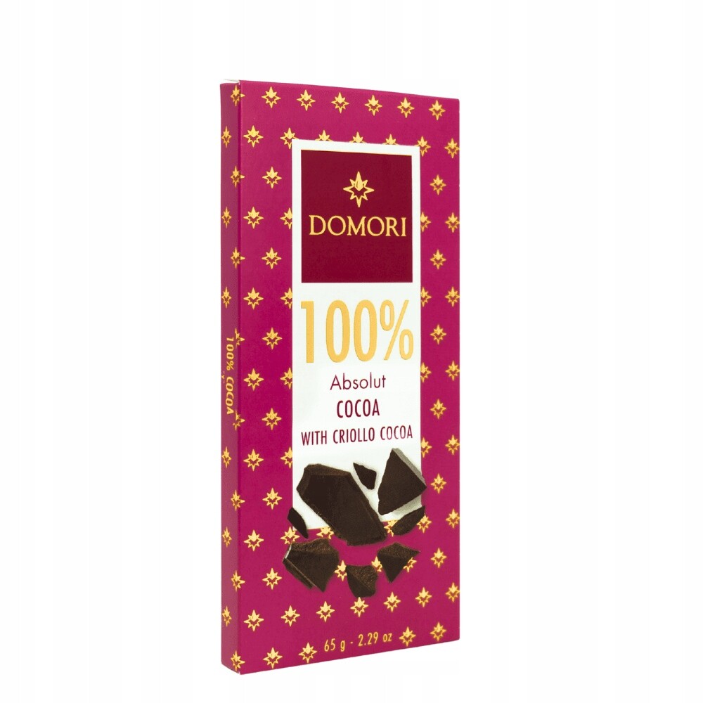 3x Domori tmavá čokoláda 100% Anthology 65 g