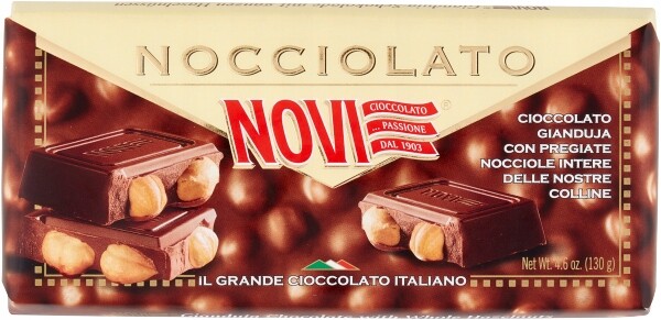 3x Cioccolato Nocciolato Gianduia 130gr opk Novi