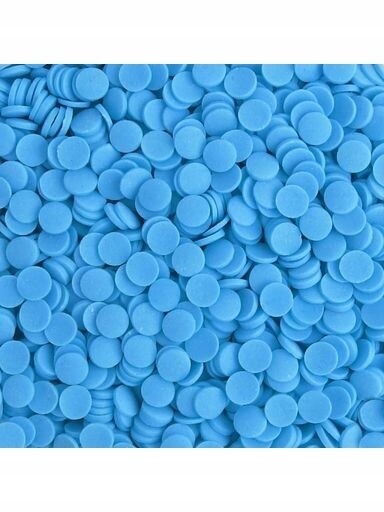 udanewypieki Cukrový Posyp Konfety Kolečka modré 20 g