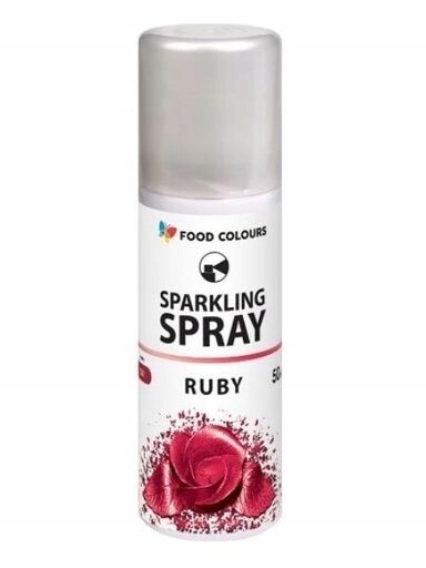 Food Colours Potravinářské barvivo ve spreji Ruby rubínová barva 50 ml