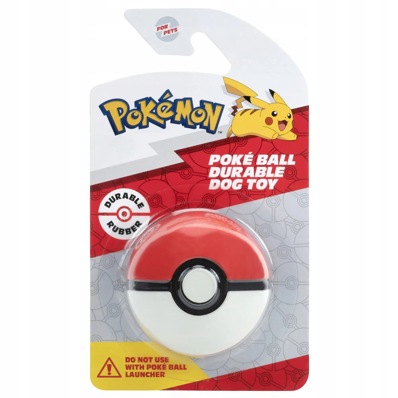 Jas Pets Míček Pro Psy Pokeball Jazwares