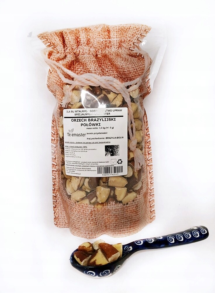 brazilský ořech půlený 1 kg