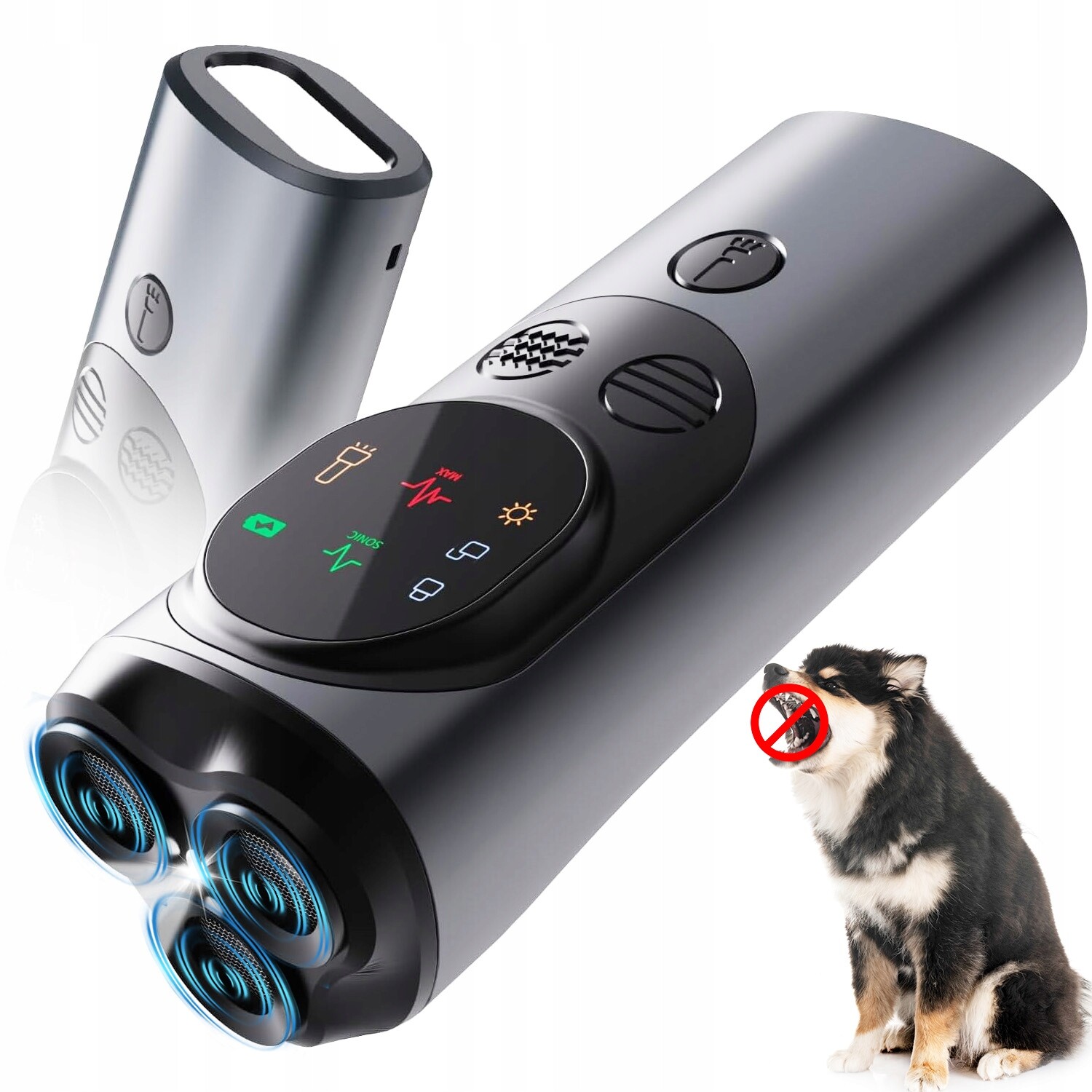 Elektrický výcvikový obojek pro psa Treser s Led svítilnou