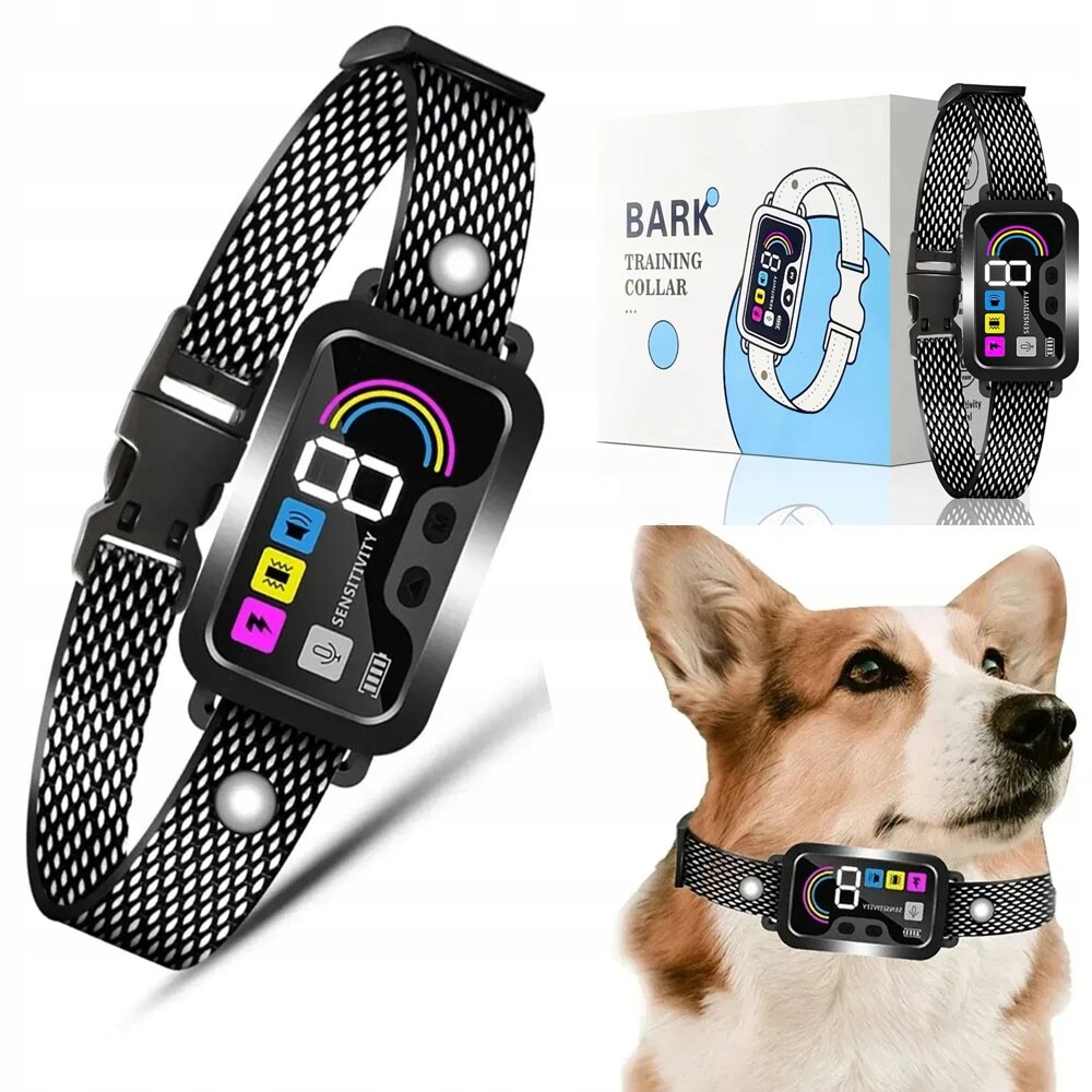 Automatický Vodotěsný Antištěkač S 8 Úrovněmi Citlivosti Pro Psa