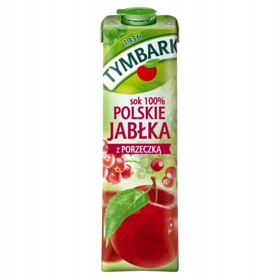Tymbark Polské jablko, červený rybíz