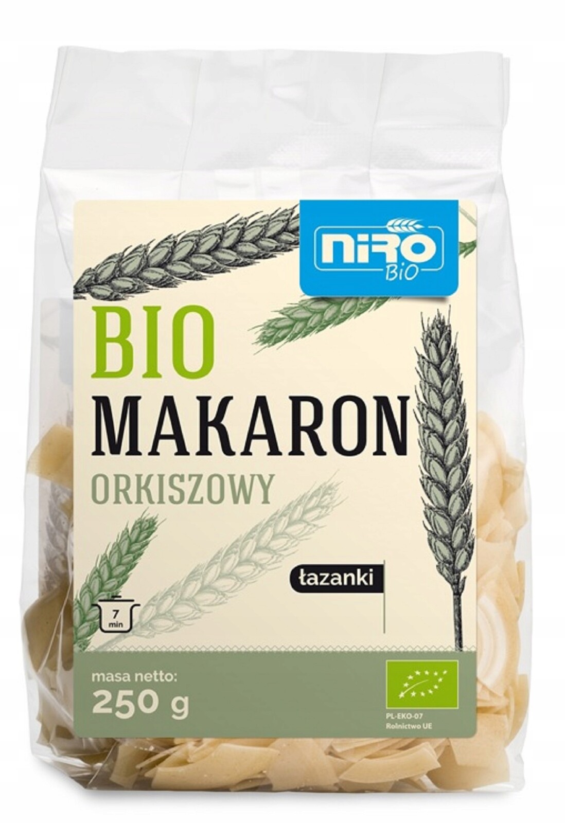 3X Bio Těstoviny lazanki (250 g) Niro Bio