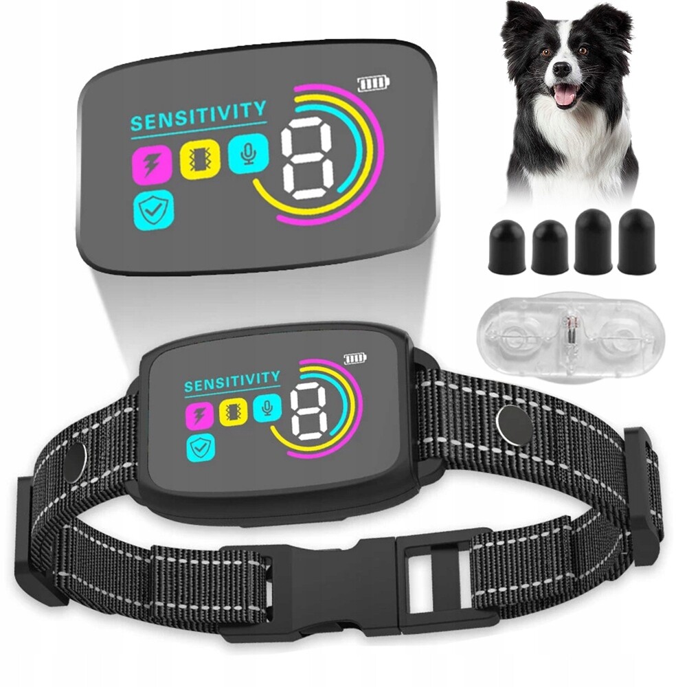 IP67 Obojek S 8 Úrovněmi Citlivosti Led, Barevný Rozhraní, Černý