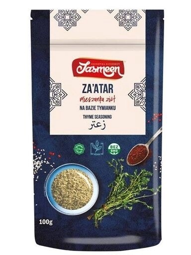 7 x Jasmeen Zatar s tymiánem koření arabské 100 g Jasmeen