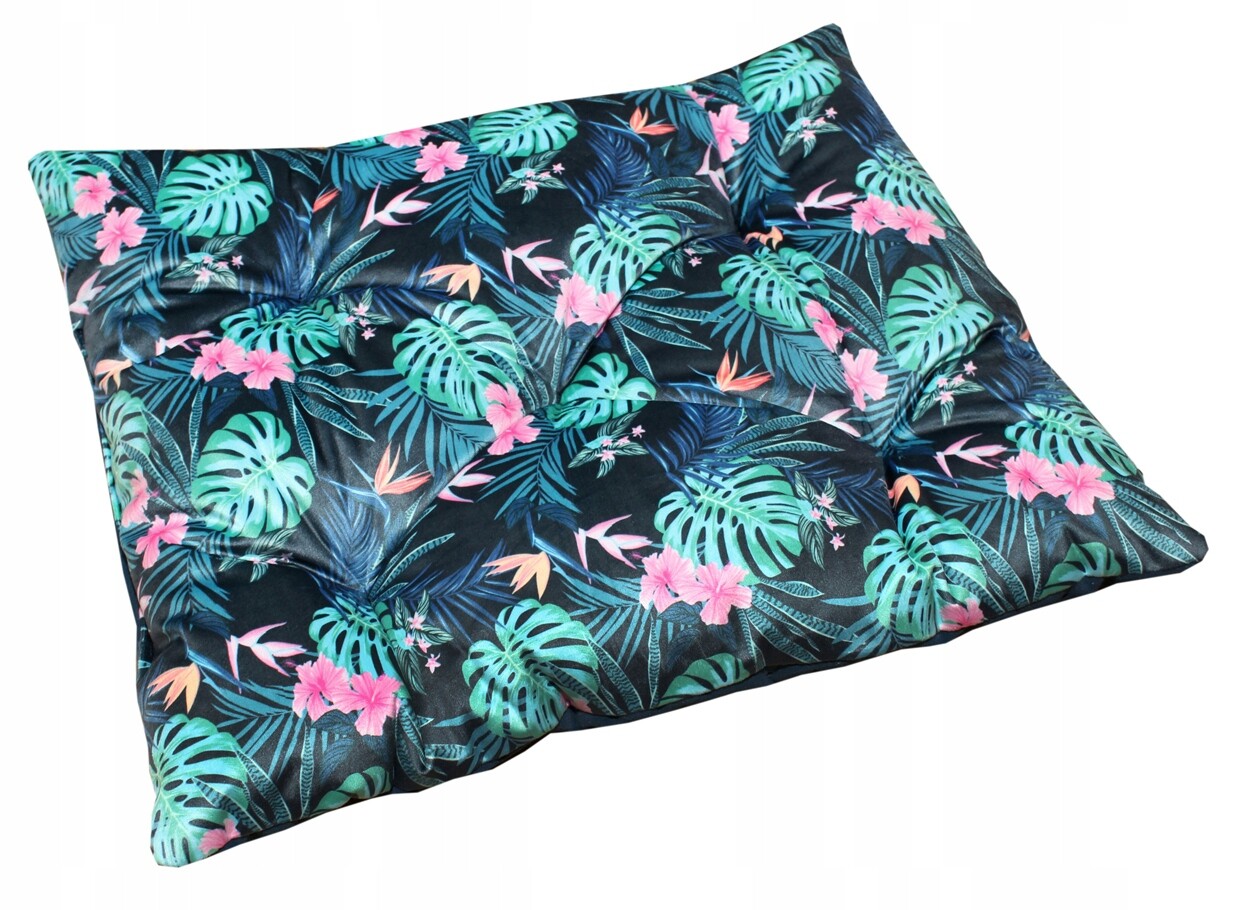 Polštář Pelíšek Podložka Pro Králíka 40X50 CM XL Tropický Les Měkká