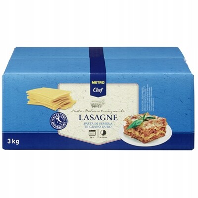 Metro Chef Lasagne 3 kg