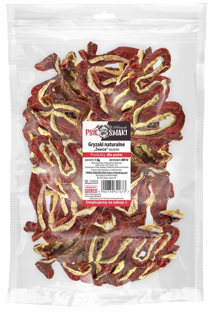 Kołodziejczyk „žvýkačky“ – 1 Kg Pamlsek Pro Psa