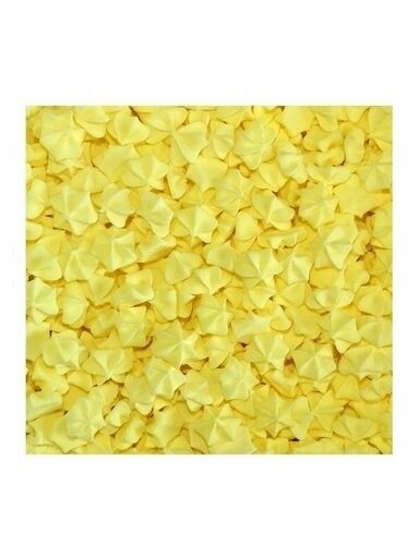 udanewypieki Dekorace Posypka mini sněhové pusinky žluté hvězdičky 40 g