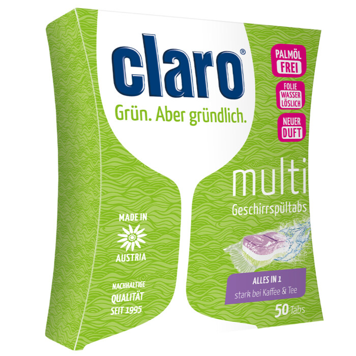 Tablety do myčky Claro , 50 kusů