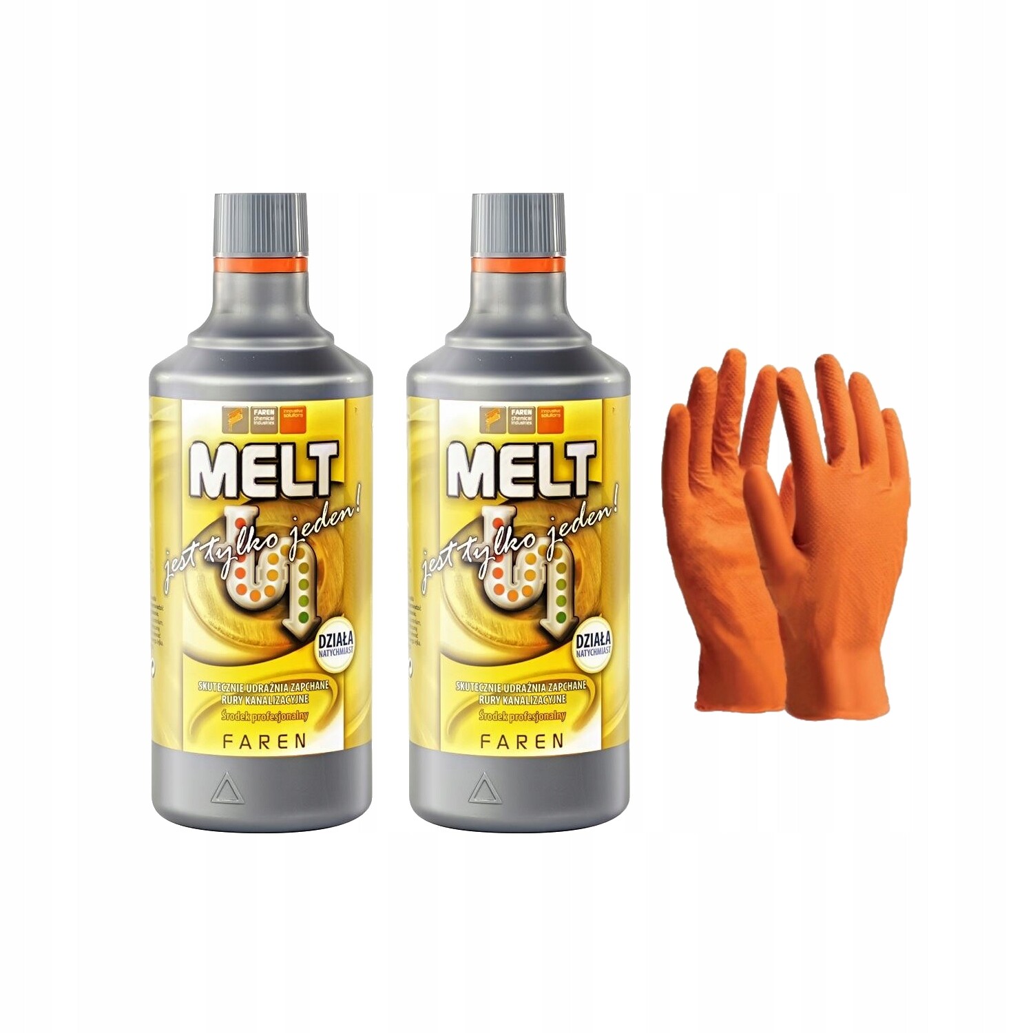 Prostředek na čištění trubek 1500 ml odstraňuje mastnotu vlasů Melt dárek