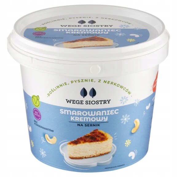 Wege Siostry Krémový mazač na tvarohový koláč