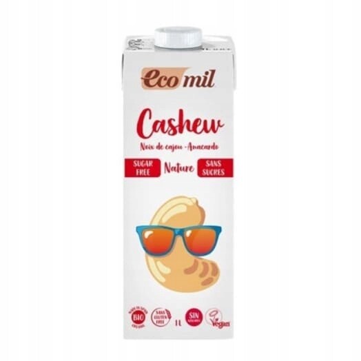 Ecomil Kešu nápoj bez cukru Bio