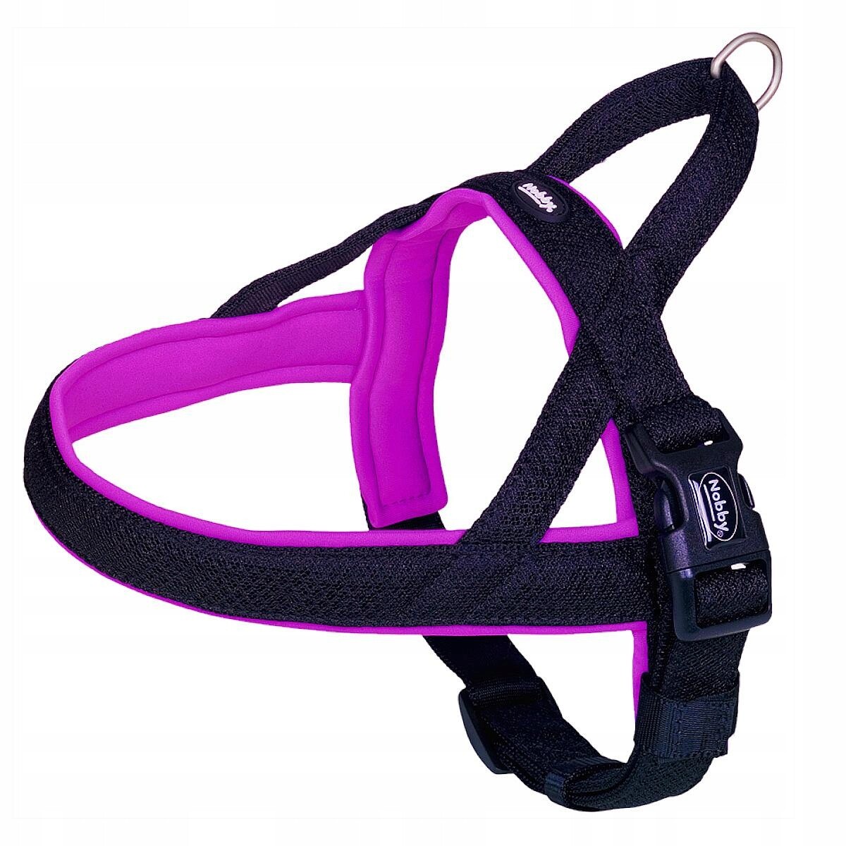 Postroj Premium Norské Mesh Preno XL 75-98cm/45mm Fialovo-černý