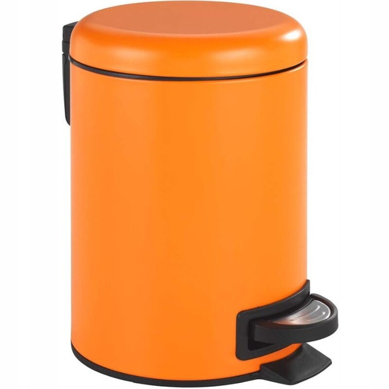 odpadkový koš Odpadky do kuchyňského domu ViO 5B6- Ros s pedálem Oranžový 5L