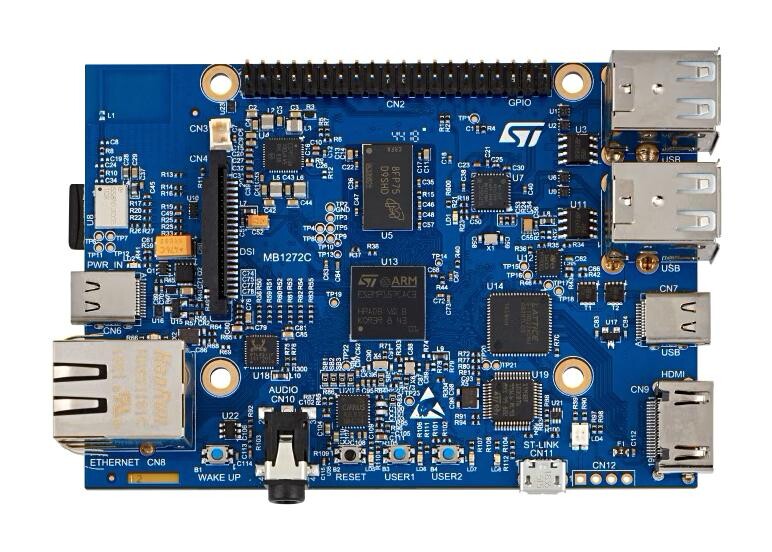 Stmicroelectronics Stm32Mp157D-Dk1 Discovery Kit, Arm Cortex-A7/cortex-M4