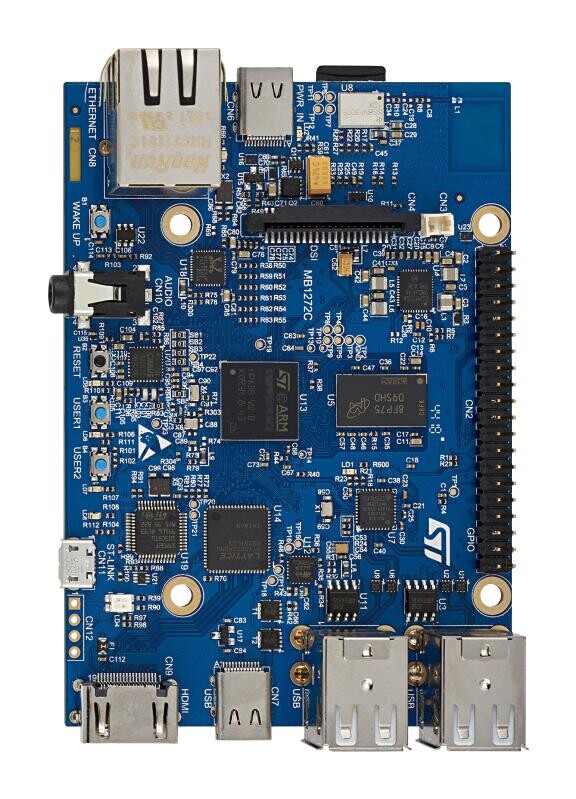 Stmicroelectronics Stm32Mp157F-Dk2 Discovery Kit, Arm Cortex-A7/cortex-M4