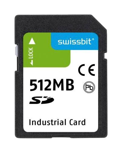 Swissbit Sfsd0512L1Bn1Wi-I-Me-111-Std Sd Flash Memory Card, 512Mb