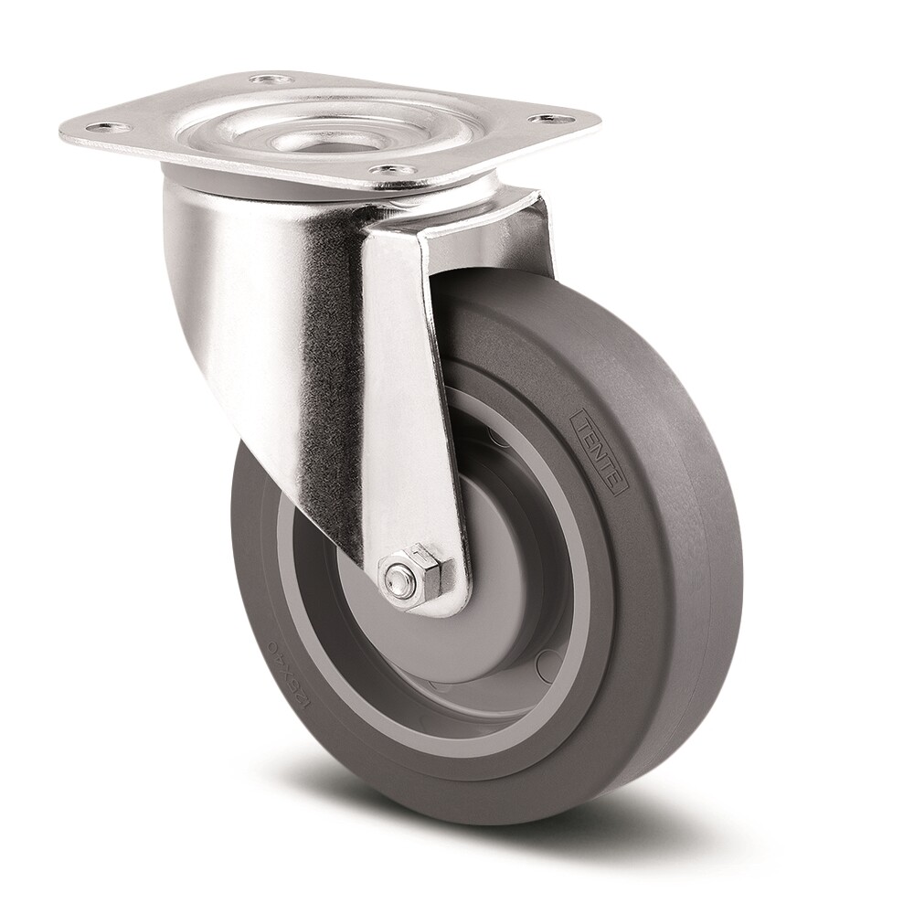 Feba Neznačkující kolo 125 mm,otočné,šedá supratech.. 2082