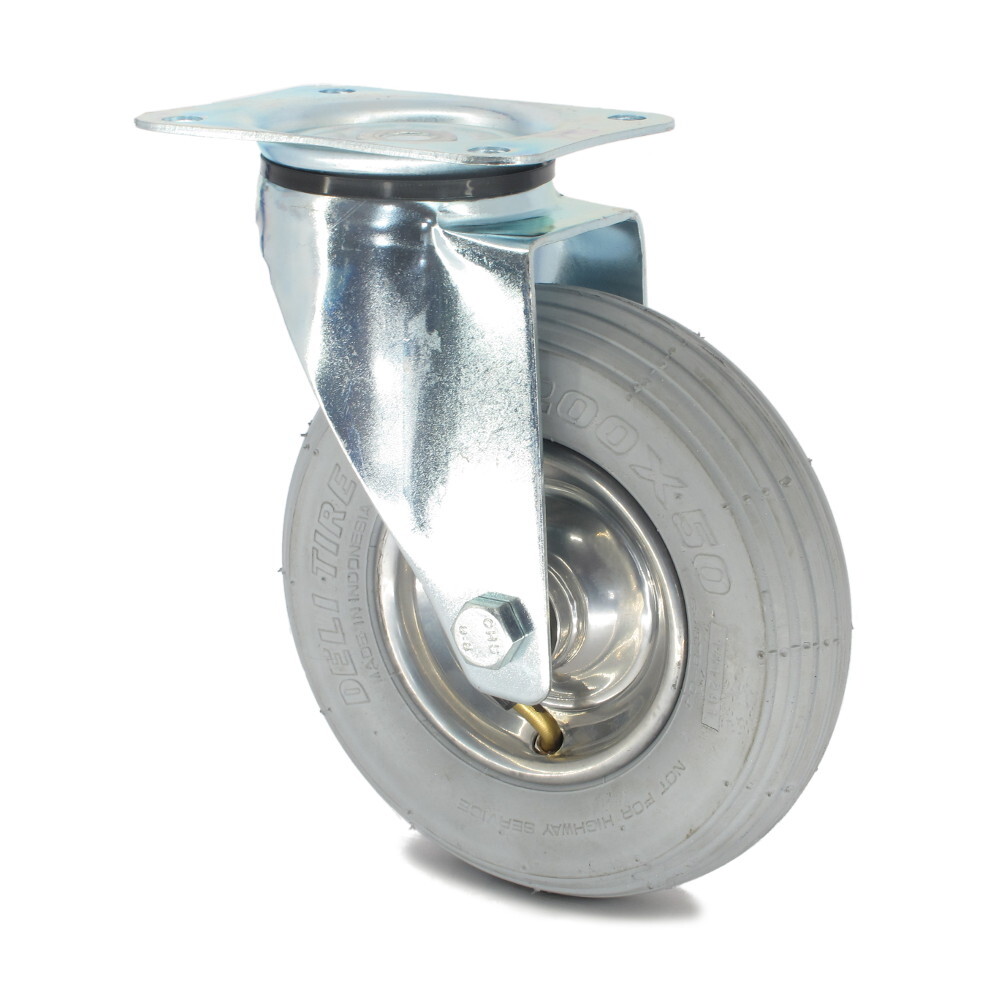 Feba Pojezdové kolečko bantamové ŠEDÉ O 200, otočné 1719