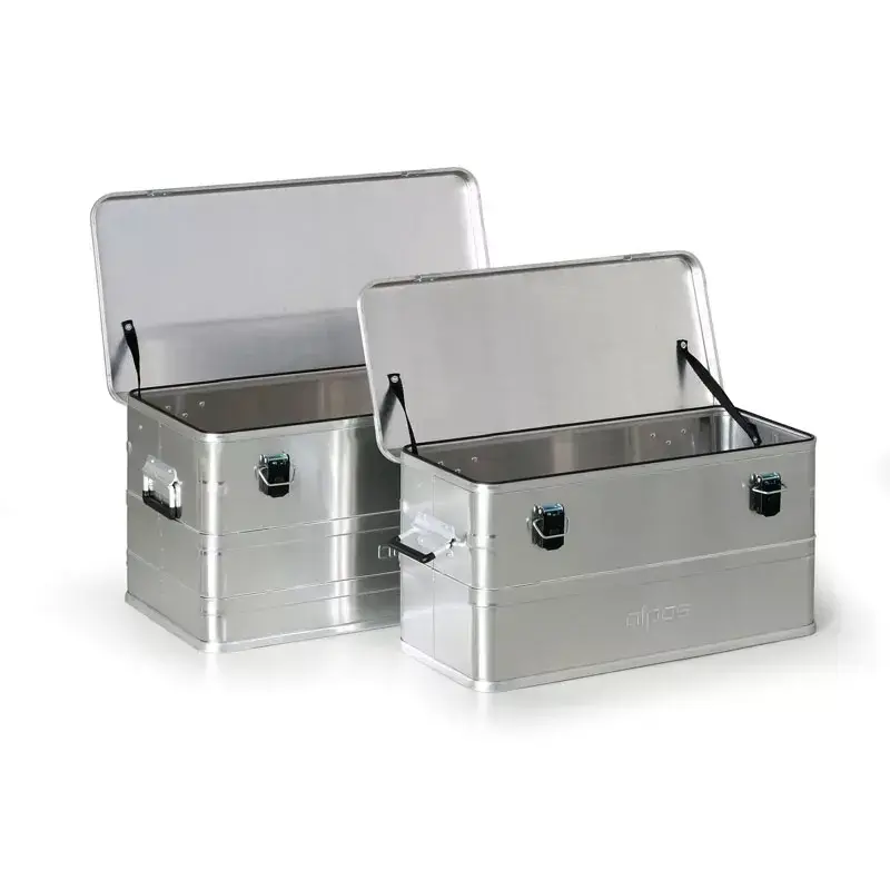 Sada hliníkových boxů Alpos 91+59 litrů C59+C91