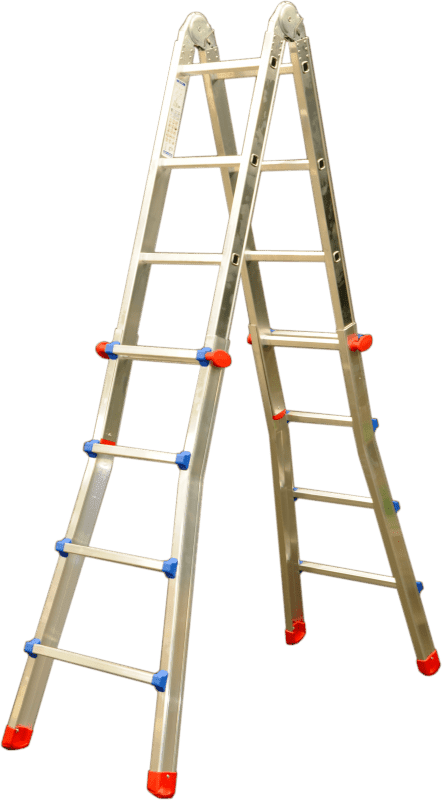 Teleskopický žebřík FINTES profi 4x5 příček