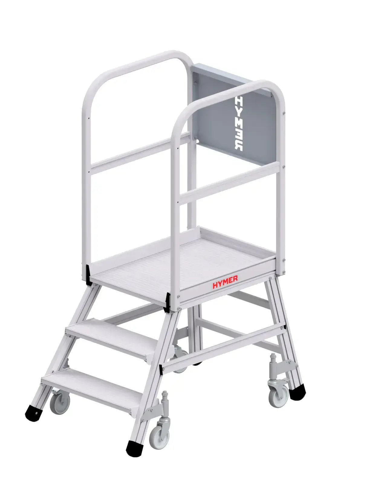 Pojízdná hliníková plošina HYMER 3 nášlapy