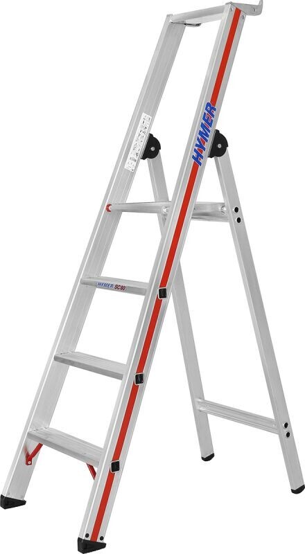 Hliníkové schůdky HYMER 8026 4 nášlapy