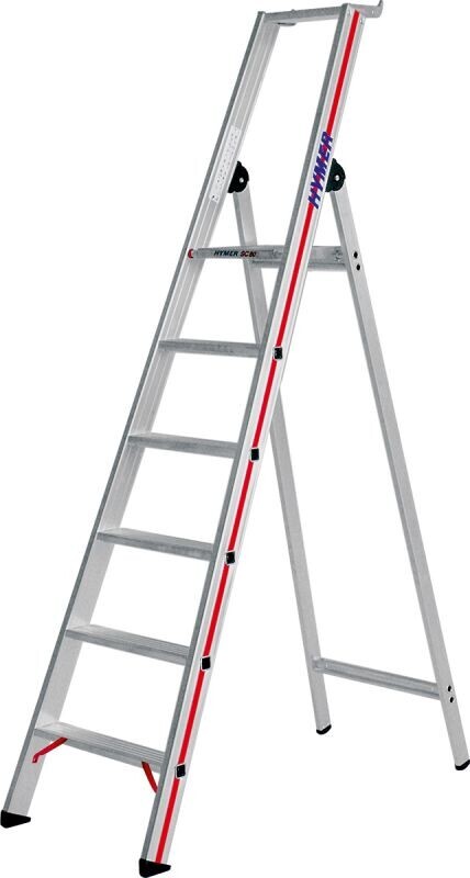 Hliníkové schůdky HYMER 8026 6 nášlapů