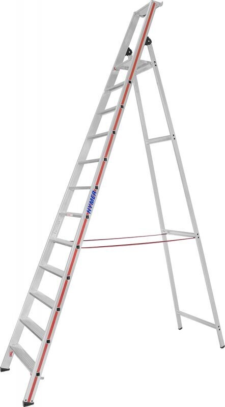 Hliníkové schůdky HYMER 8026 12 nášlapů