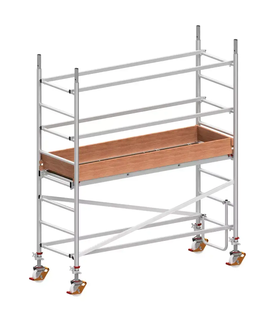 Hliníkové pojízdné lešení Hymer - pracovní výška 3,27 m