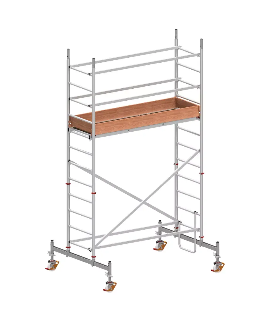 Hliníkové pojízdné lešení Hymer - pracovní výška 4,42 m