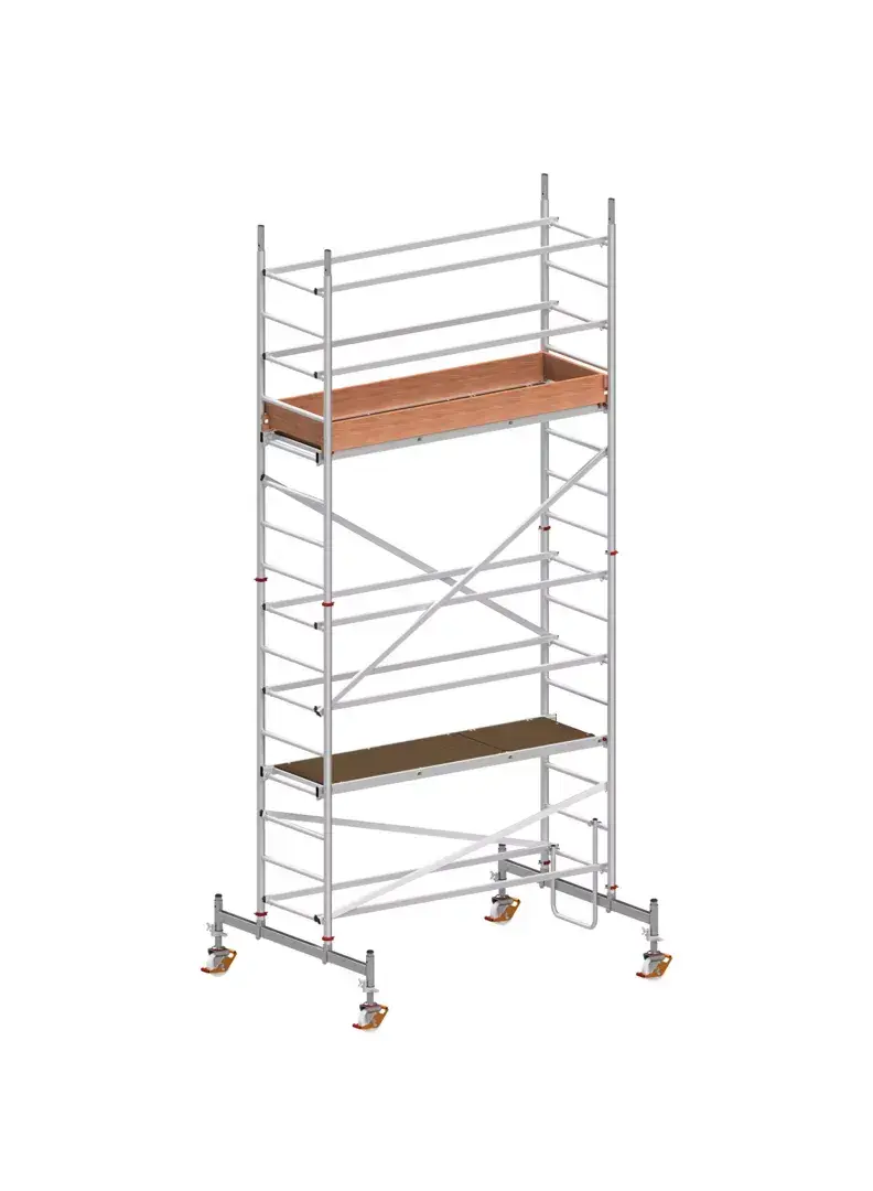 Hliníkové pojízdné lešení Hymer - pracovní výška 5,42 m