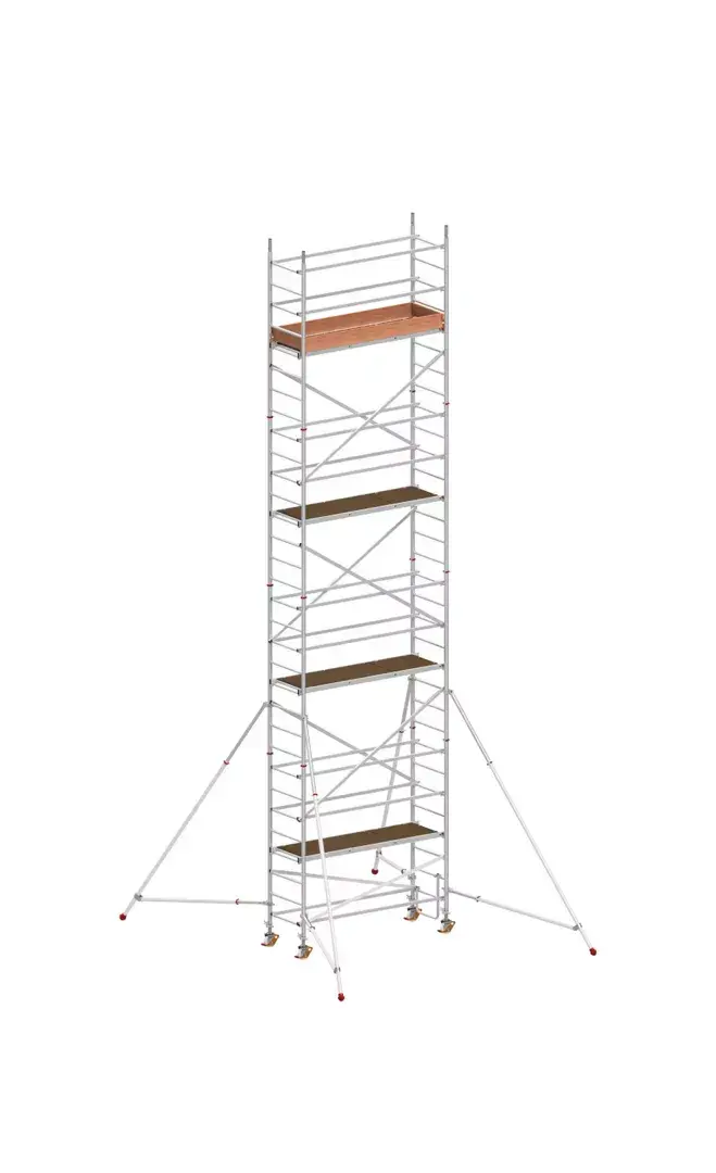 Hliníkové pojízdné lešení Hymer - pracovní výška 9,27 m