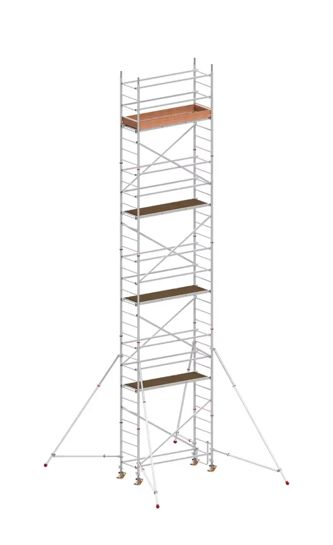 Hliníkové pojízdné lešení Hymer - pracovní výška 10,27 m