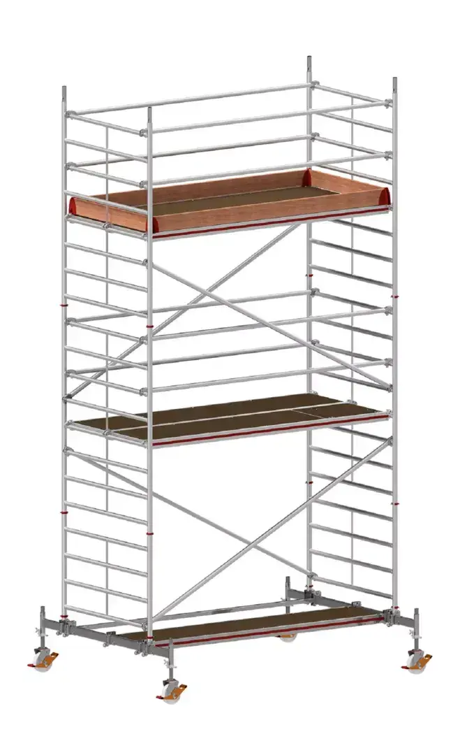 Hliníkové pojízdné lešení Hymer 8073 - pracovní výška 6,6 m