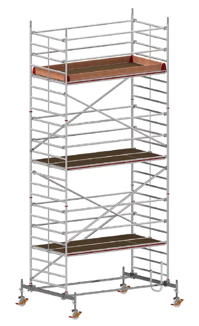 Hliníkové pojízdné lešení Hymer 8073 - pracovní výška 7,6 m